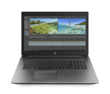 HP Laptop ZBook 17 G6 / Intel Core i7 9850H, 17.3", 1920 x 1080, 64 GB RAM, 1 TB SSD, Windows 11 Pro, siva (obnovljen)